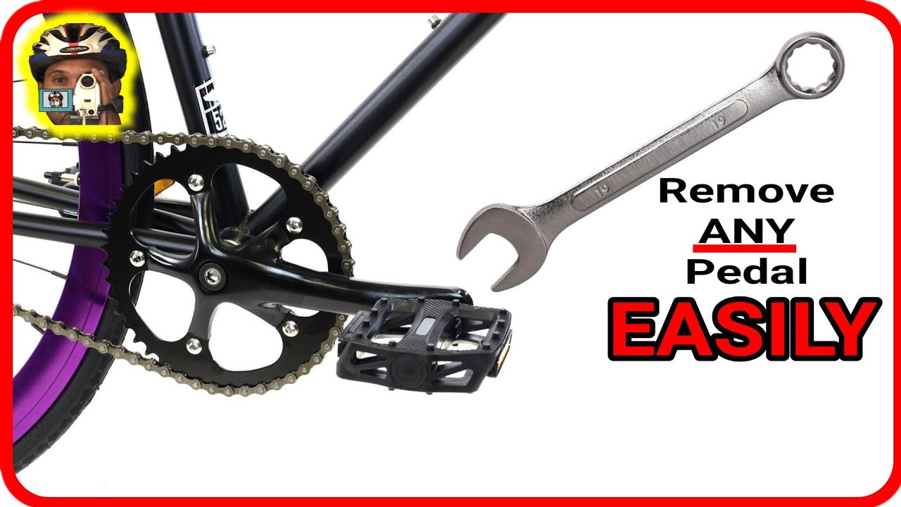 how to remove cycle pedals