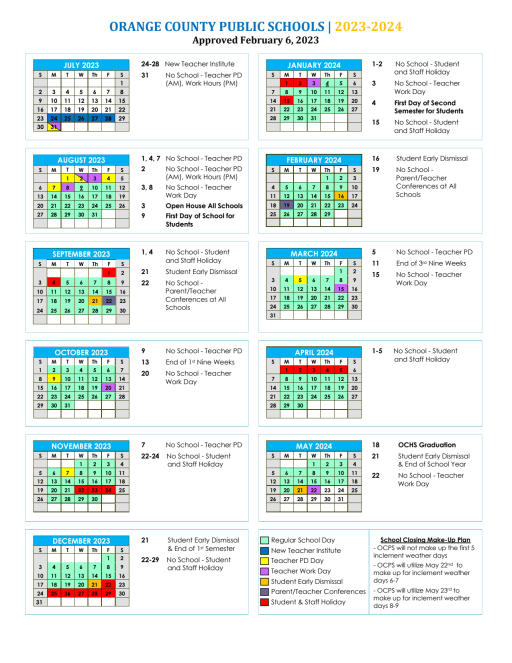 ocps calendar 2023-24
