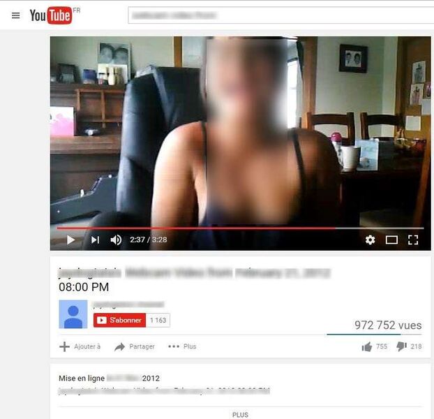 youtube sexuel