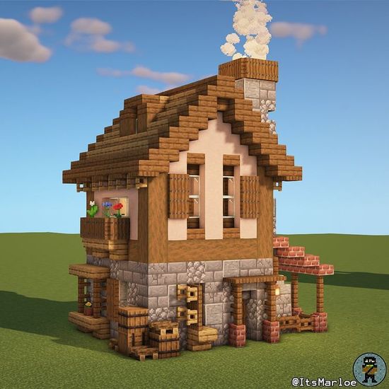 minecraft house designs medieval