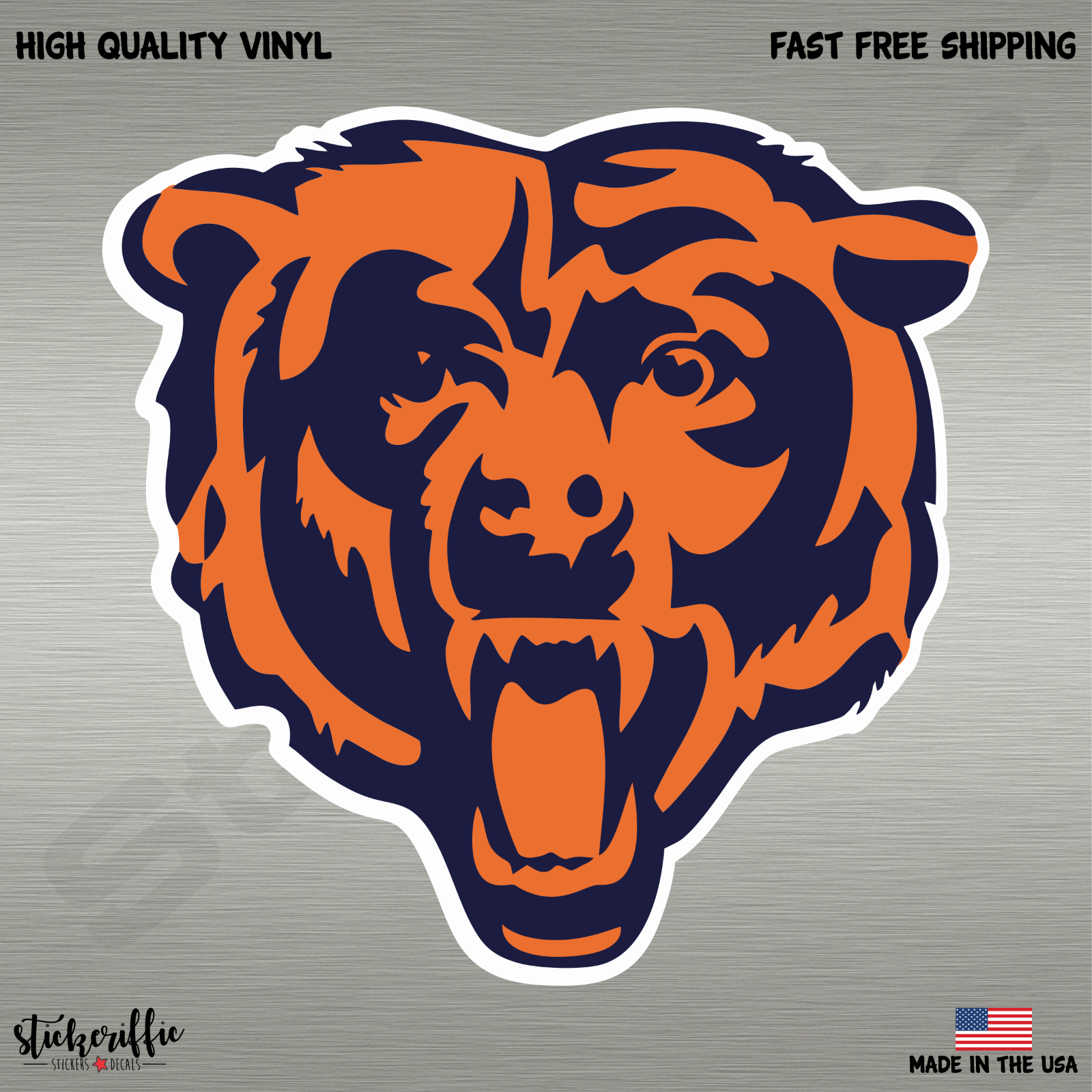 chicago bears decal