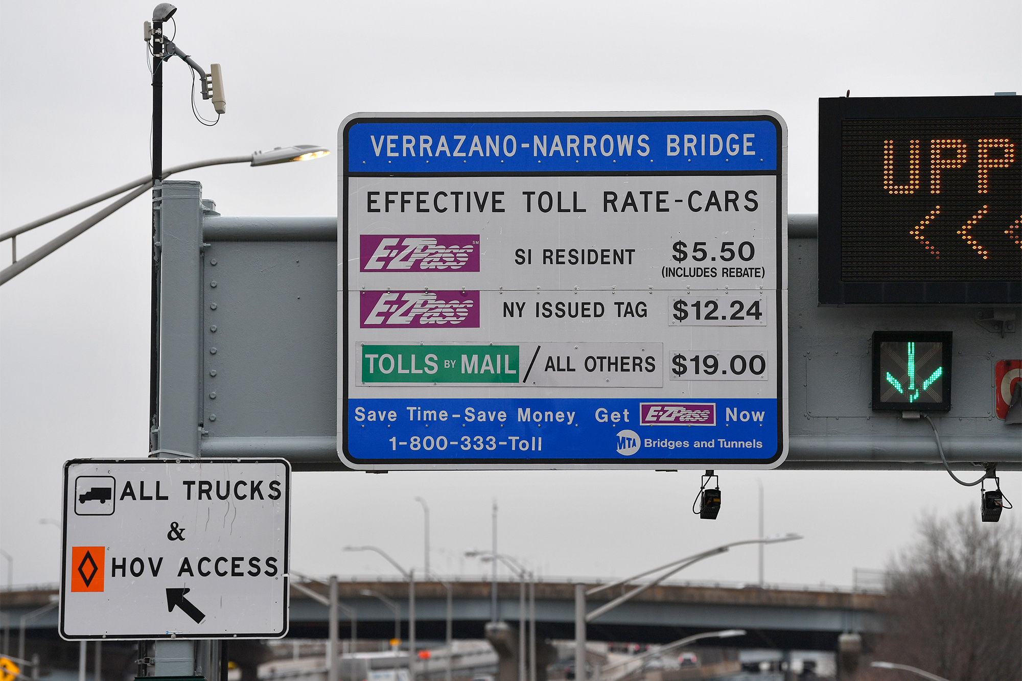 verrazano ez pass toll