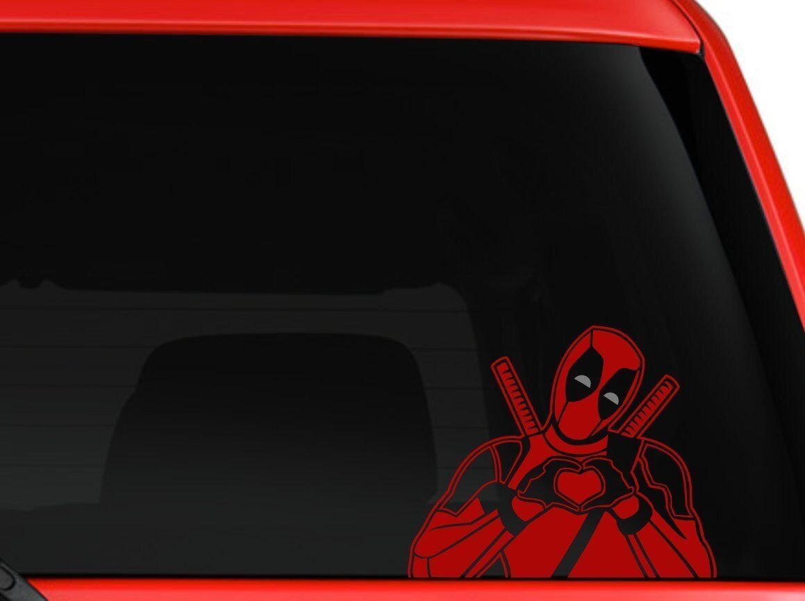 deadpool car decal