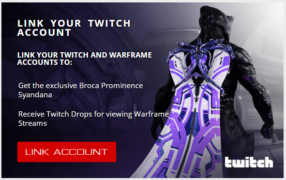 warframe twitch drops