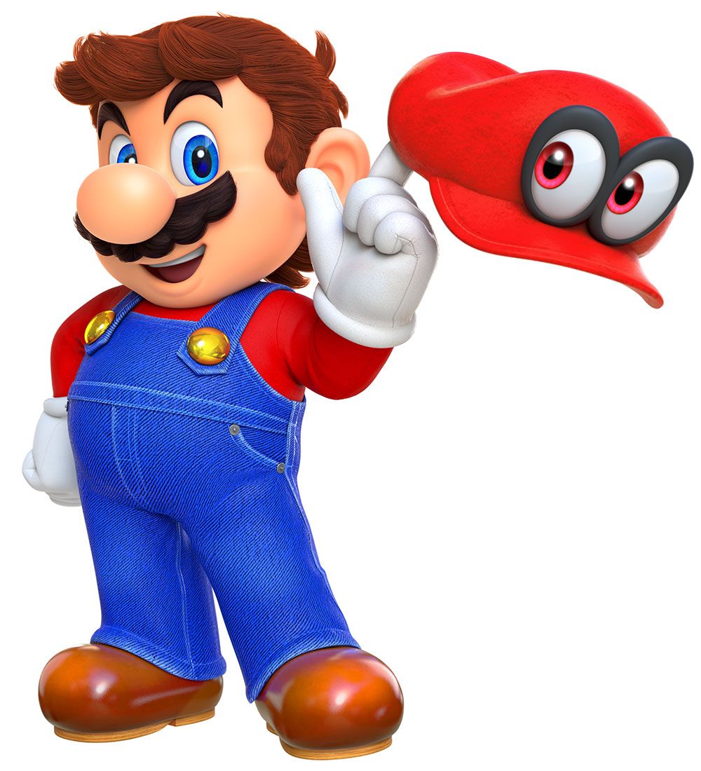 mario with cappy