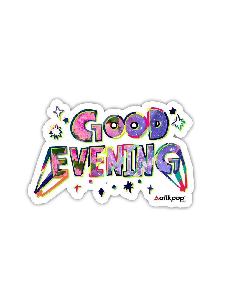 good evening sticker
