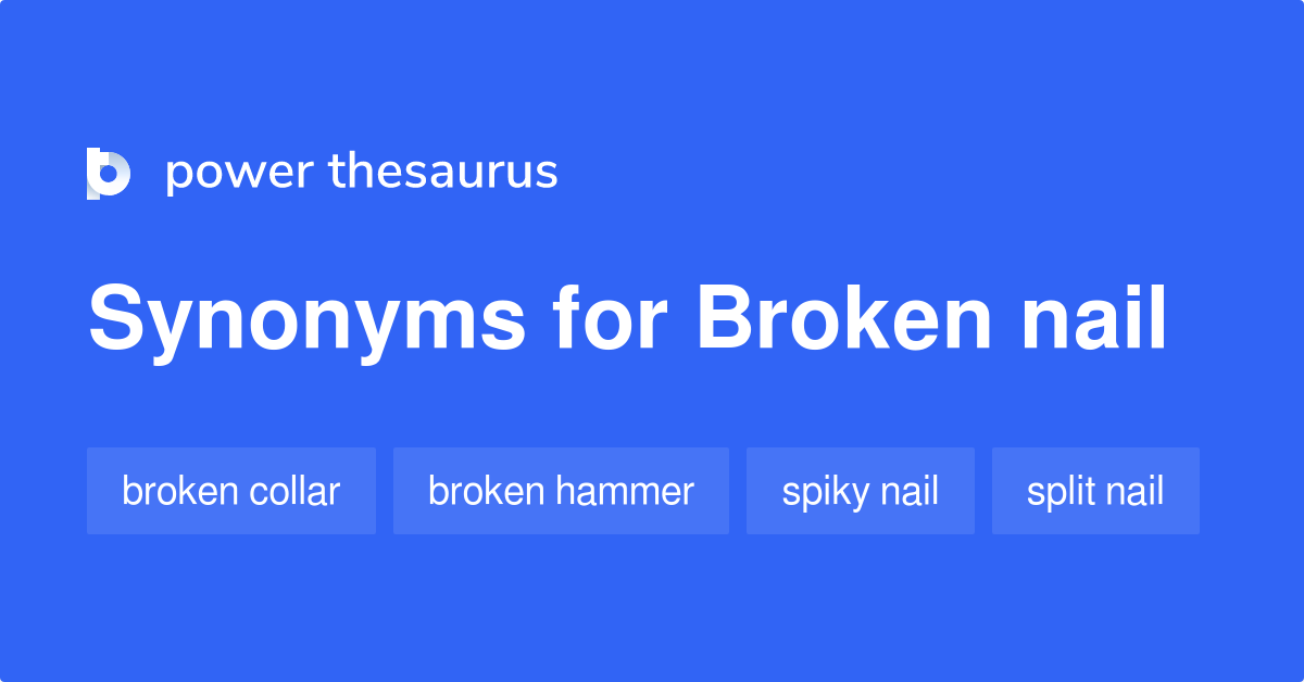 nail thesaurus