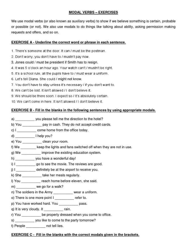 modal verbs test doc