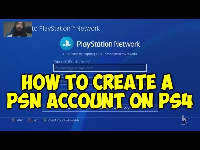 create account psn ps4