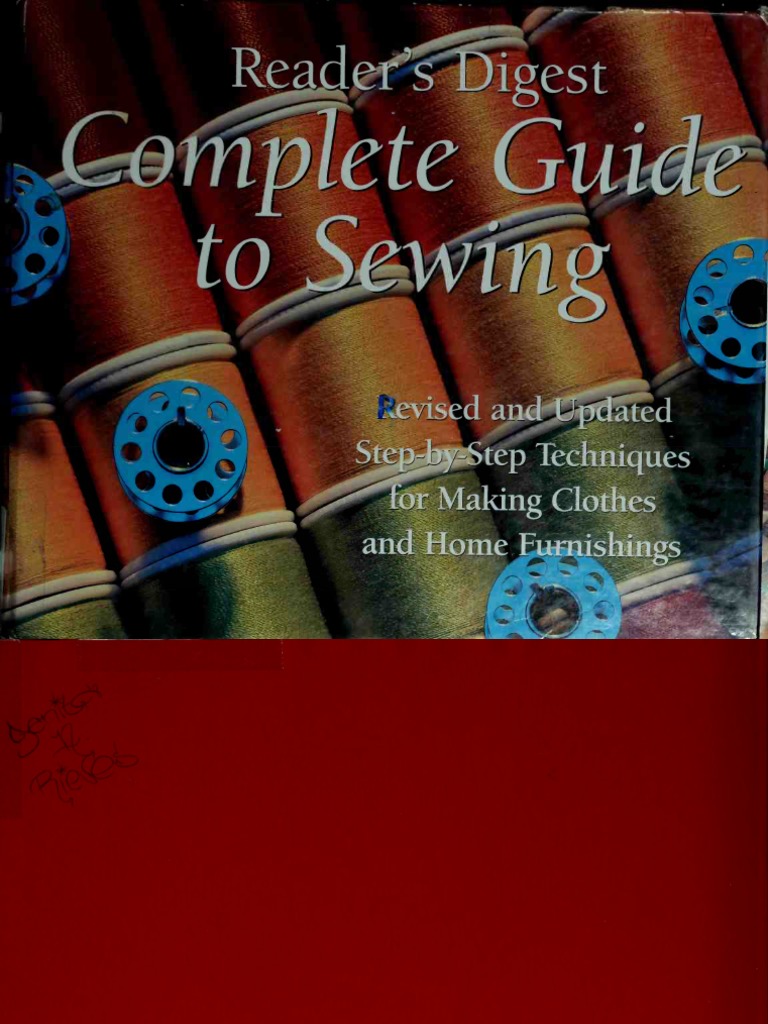 complete guide to sewing pdf