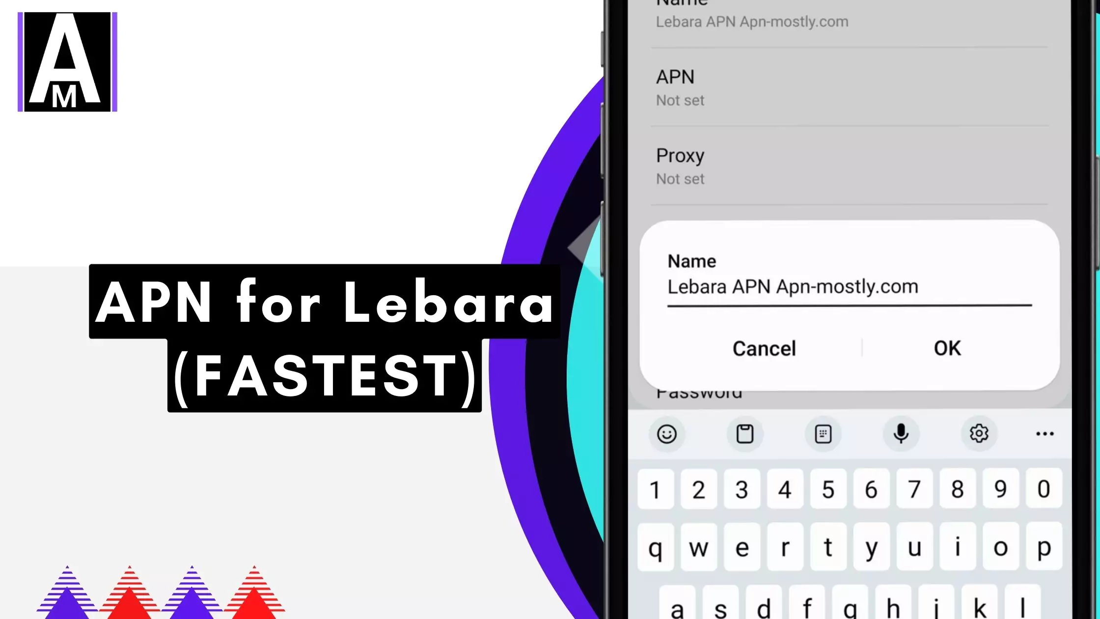 lebara mobile internet settings