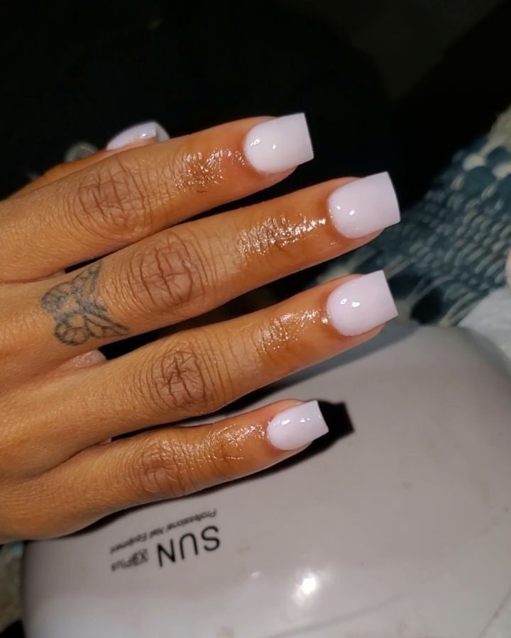 short square acrylic nails