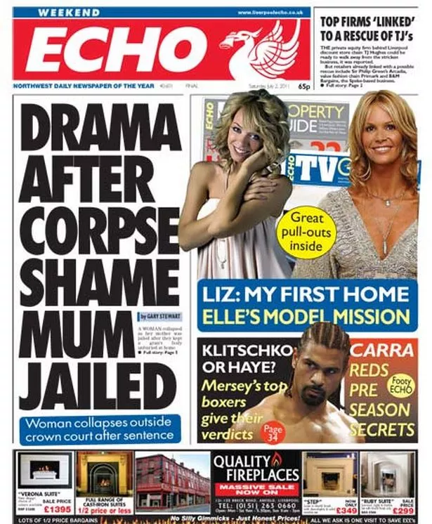 newspaper liverpool echo