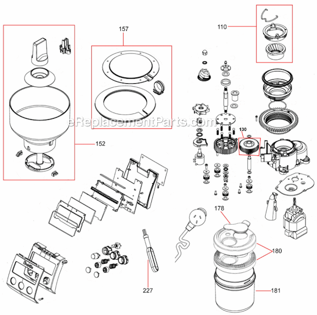 breville replacement parts