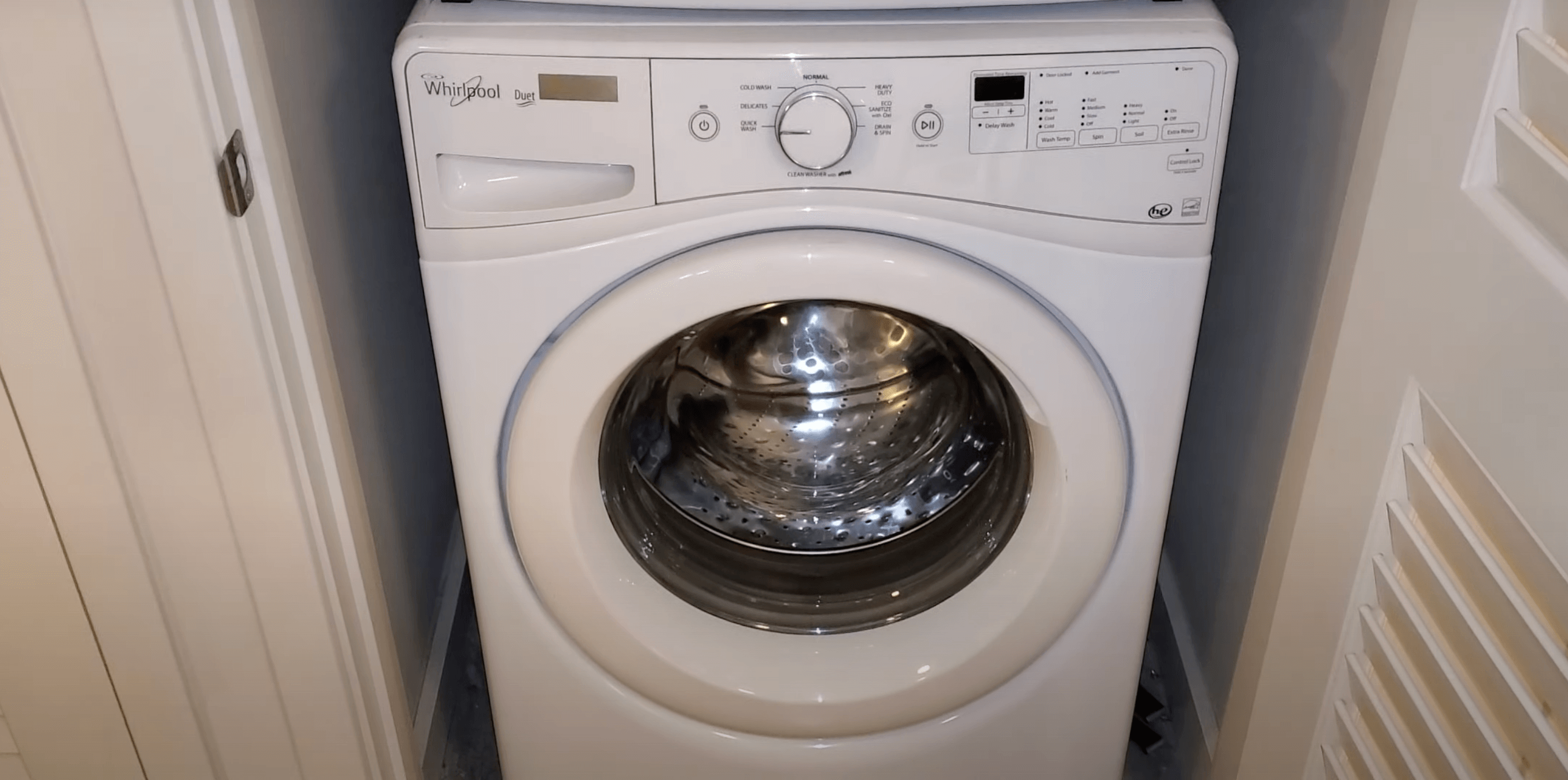 whirlpool washer door wont open