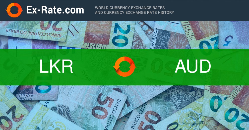 how much is australian dollar in sri lankan rupees