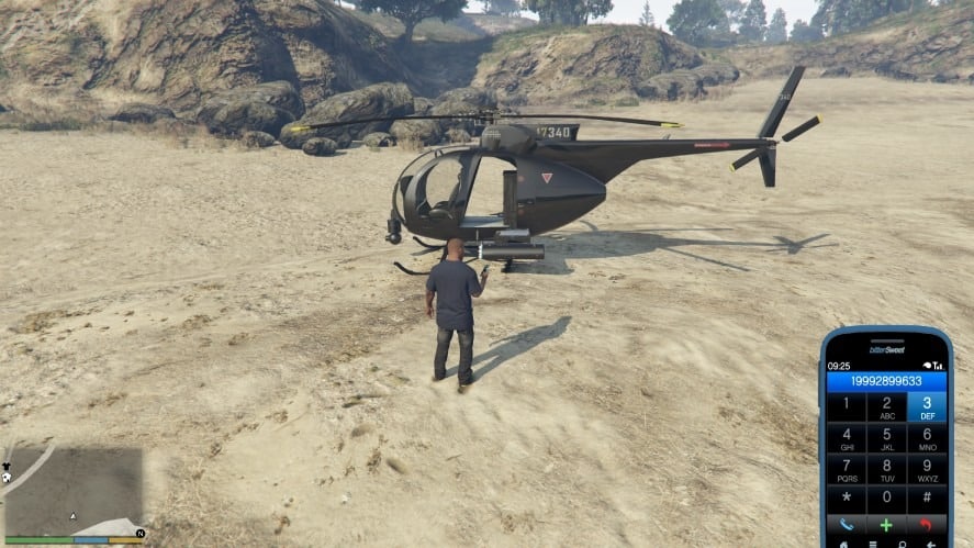 how to spawn a helicopter in gta five