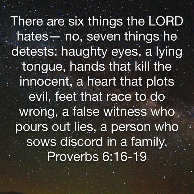 proverbs 6 nlt