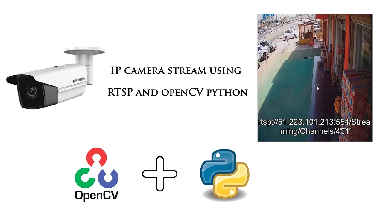 opencv ip camera python