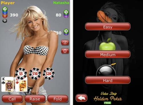 free strip poker games