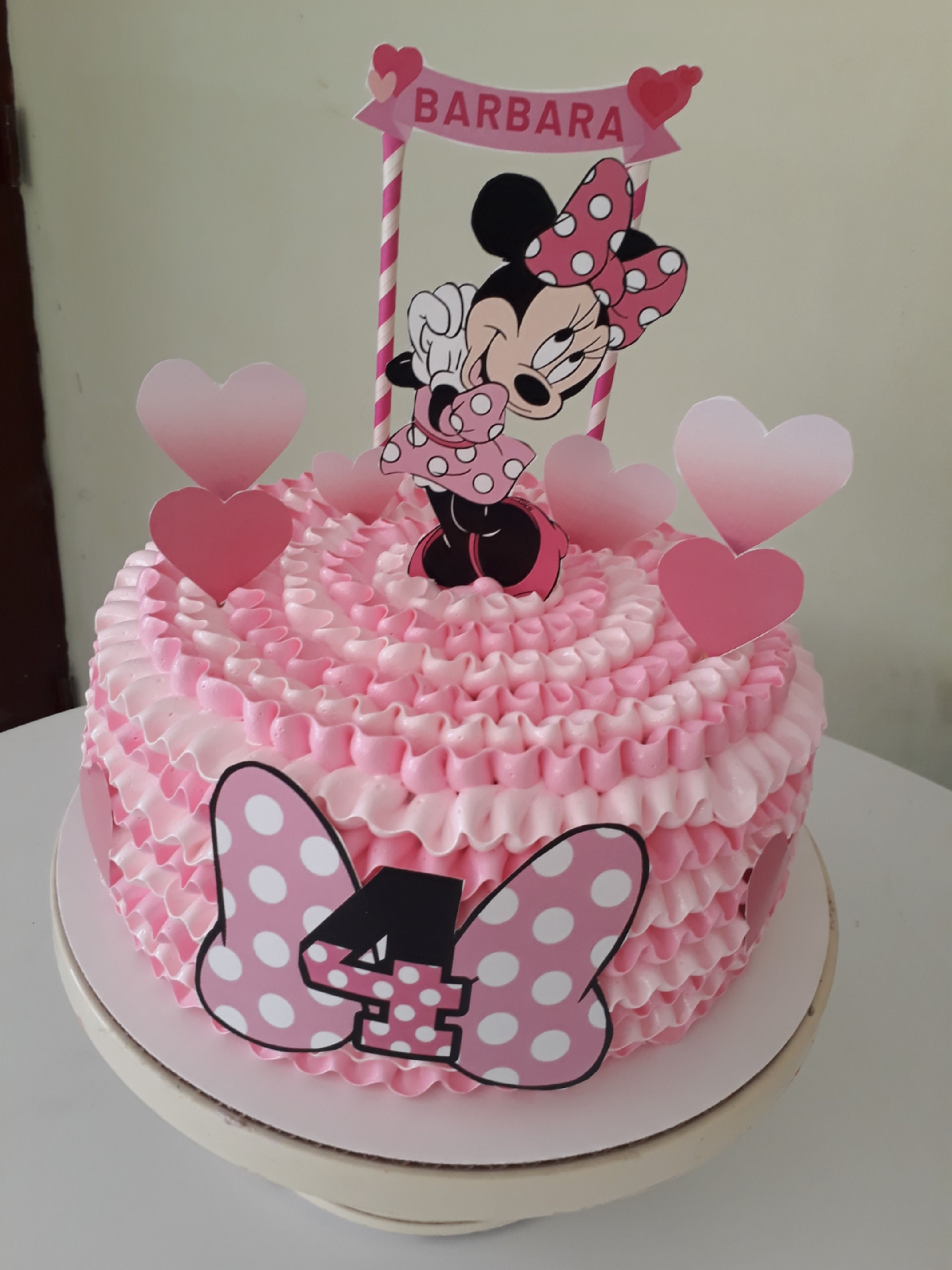 pasteles de minnie mouse