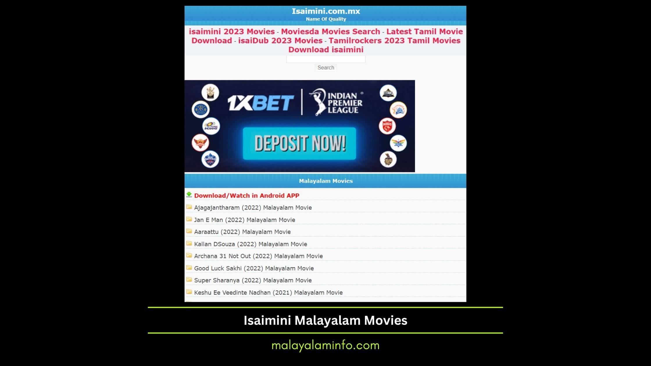 isaimini malayalam movie download 2023