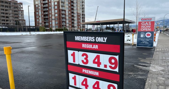 kelowna costco gas price