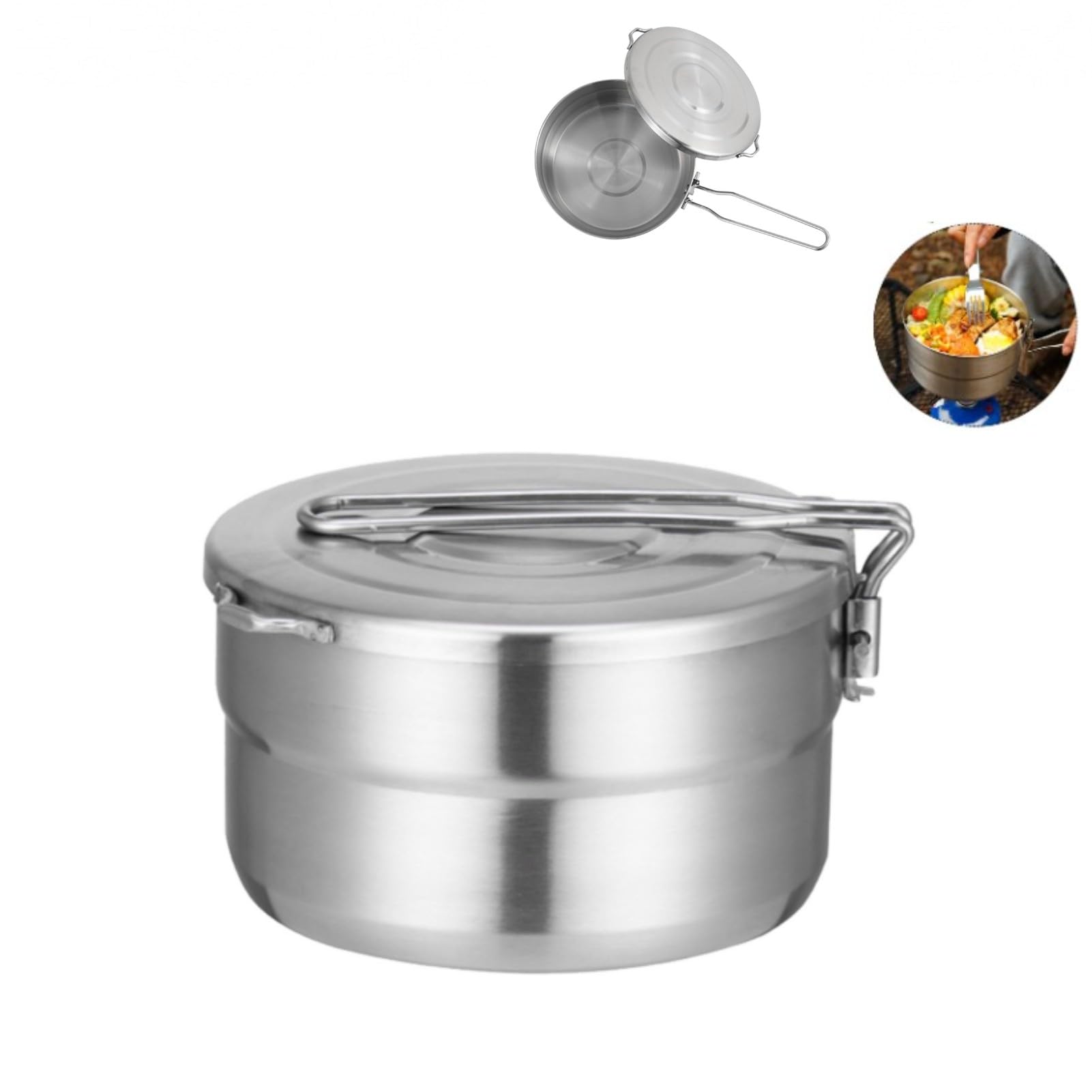 camping pot stainless steel