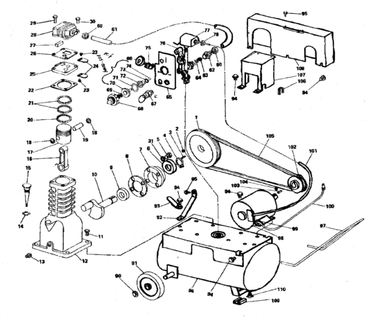 coleman air compressor manual