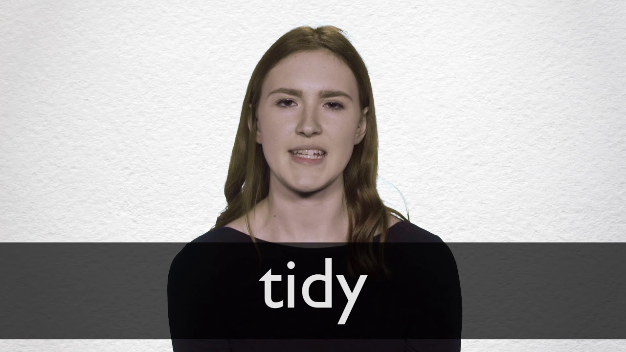 que significa en español tidy