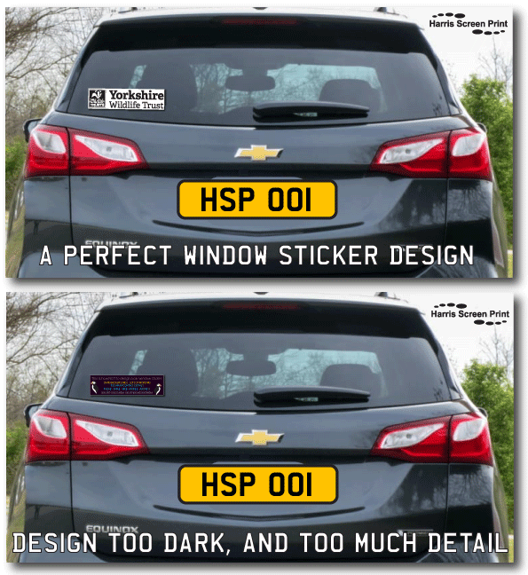 stickers for car rear window