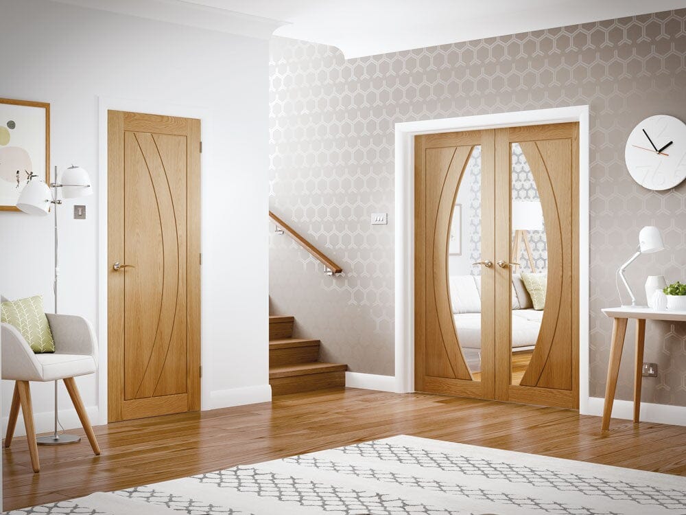 internal oak french doors