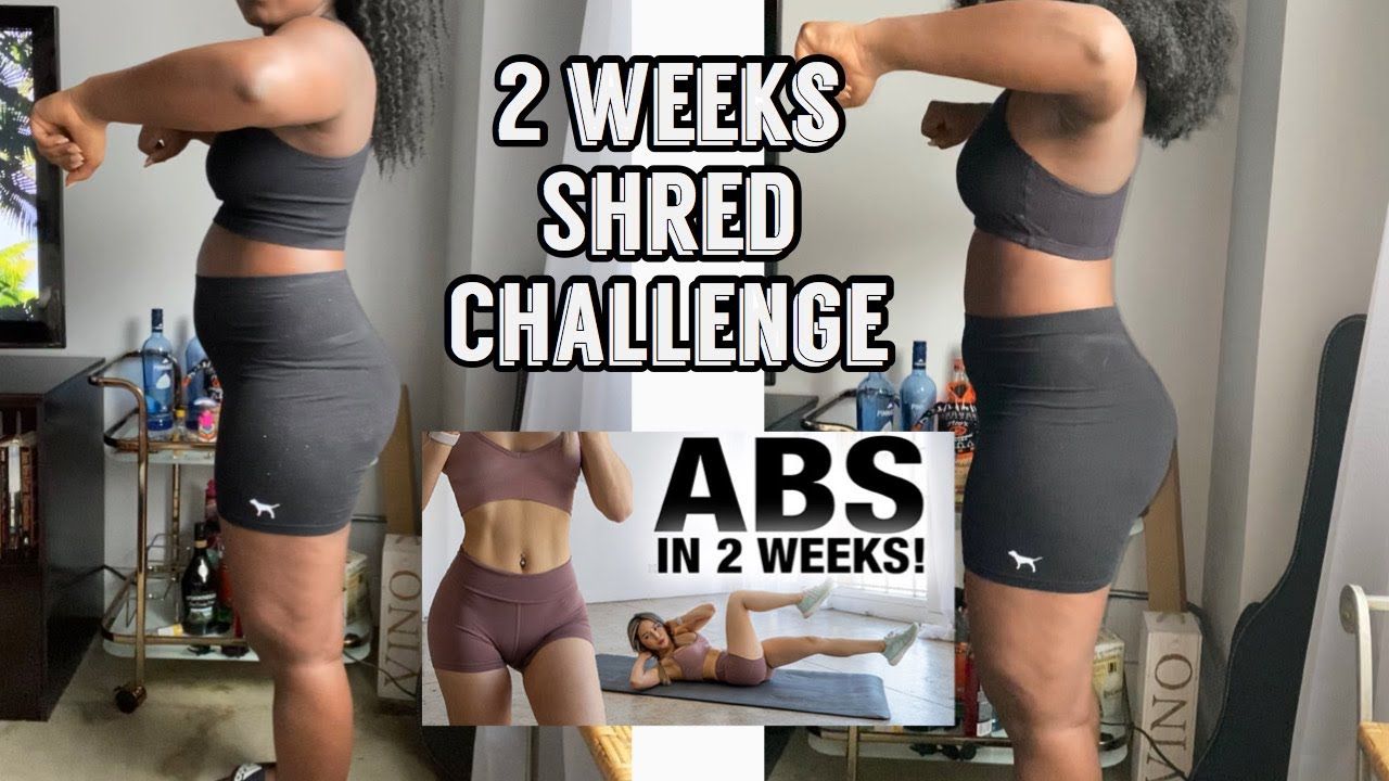 chloe ting 2 weeks shred results