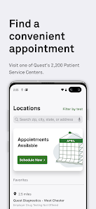 quest diagnostics appointments