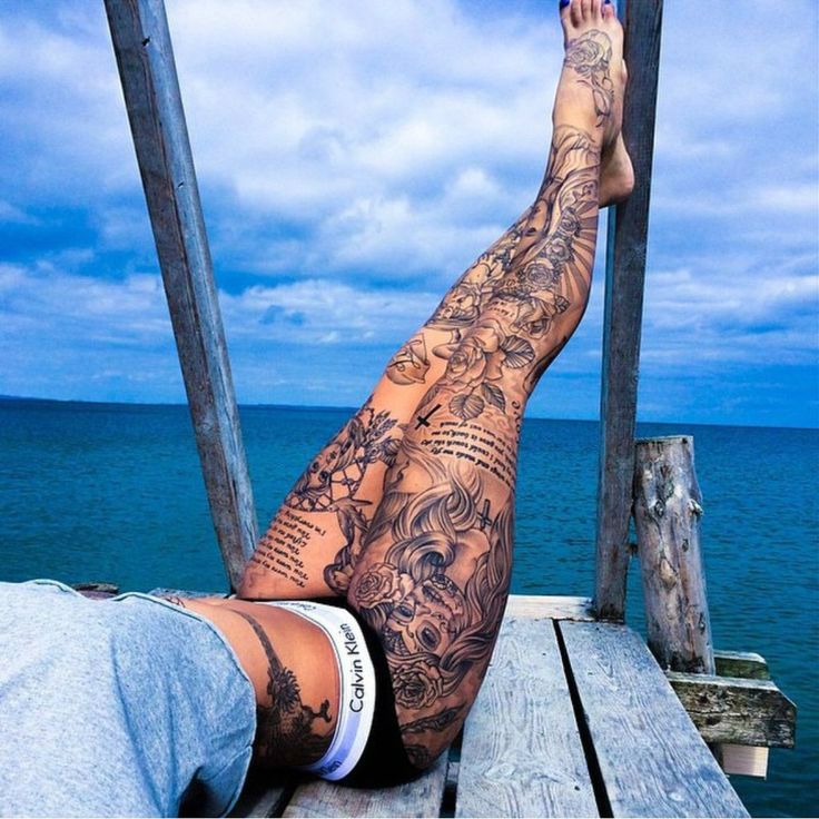 leg tattoos for women