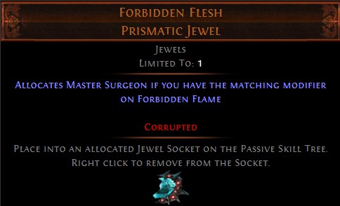 poe forbidden flesh