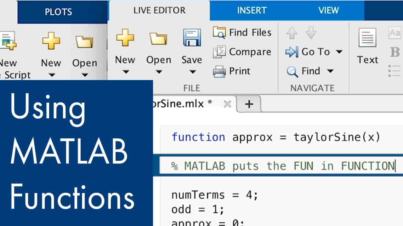 functions matlab