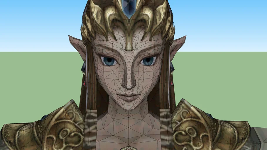 twilight princess 3d models