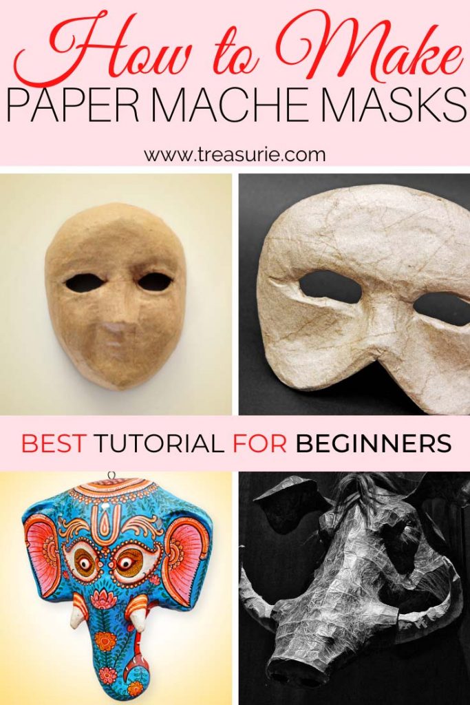 how to make papier mache mask