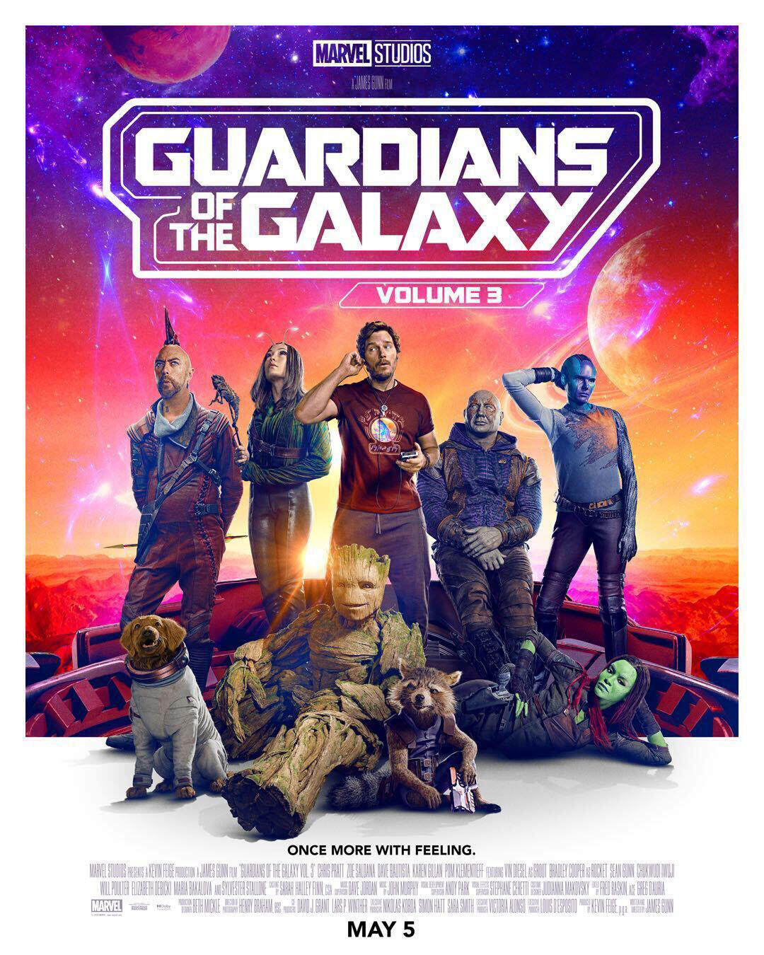 guardians of the galaxy 3 movie times