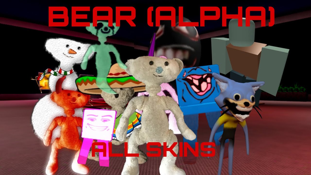 roblox bear alpha skins