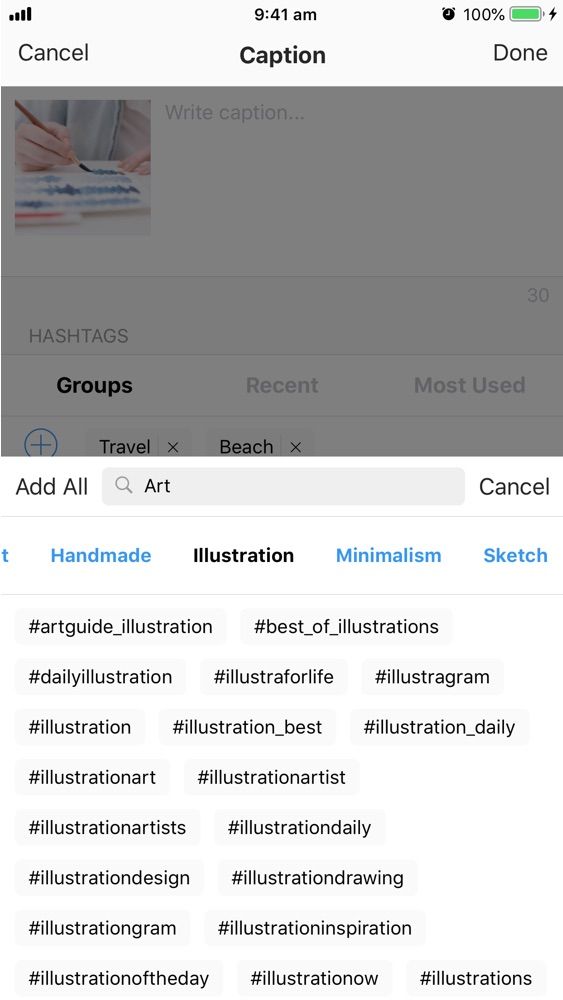 instagram digital art hashtags