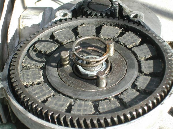 motorized bike clutch pads