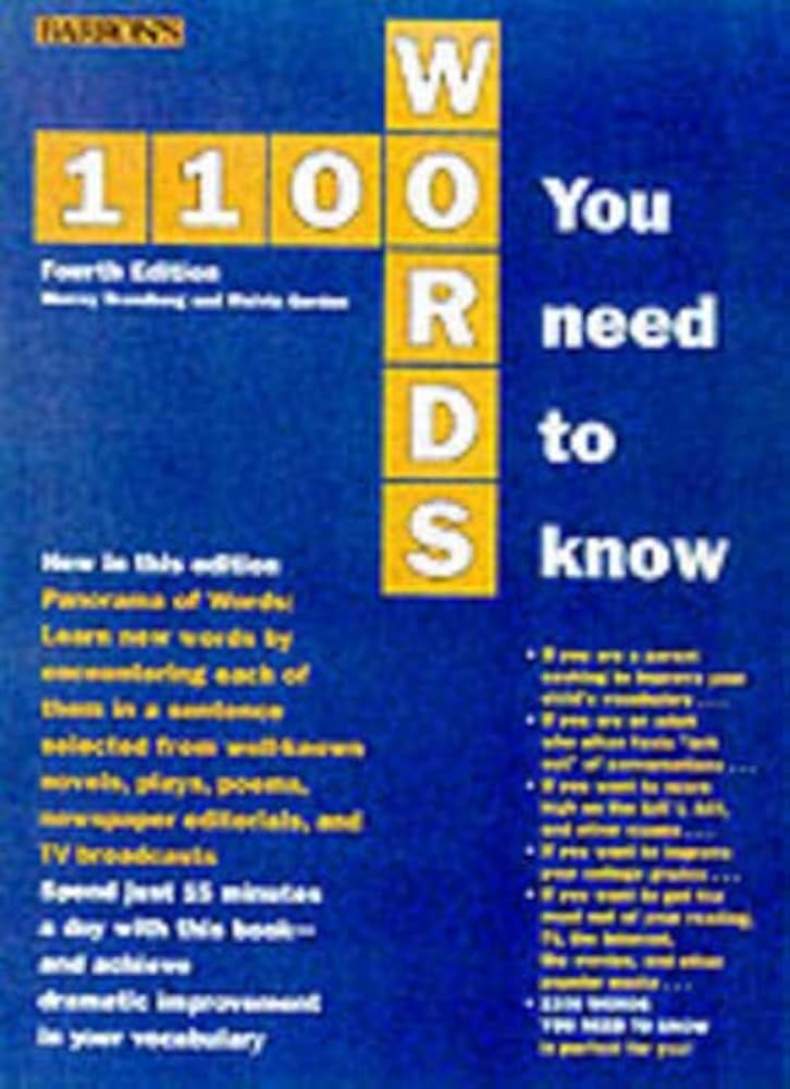 1100 words you need to know pdf