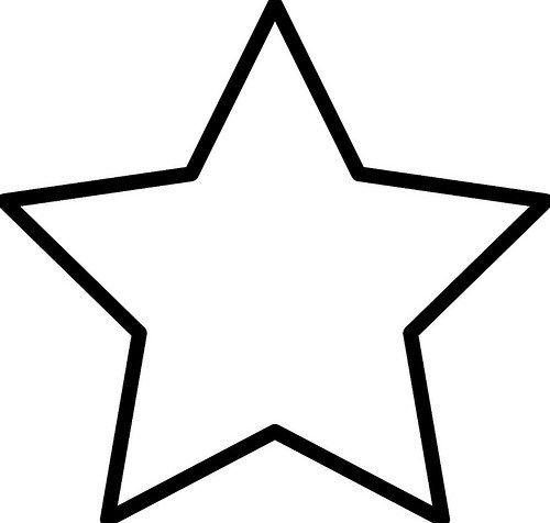 estrellas para colorear e imprimir