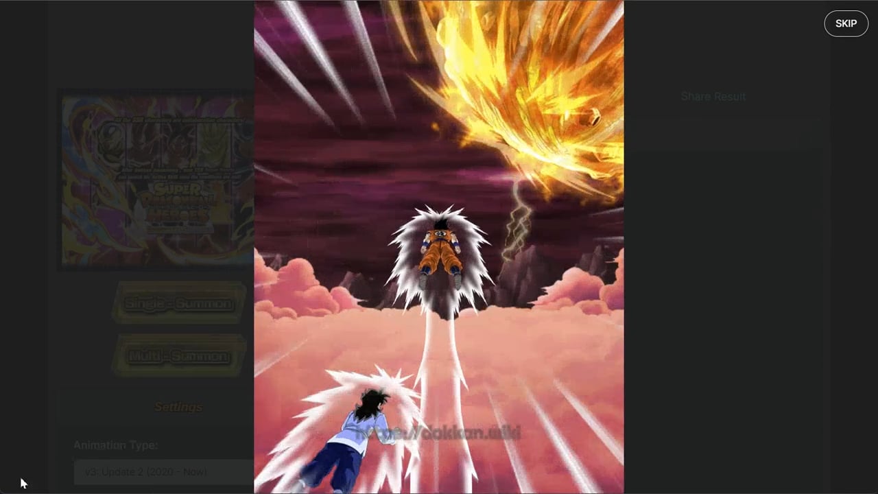 dragon ball z dokkan battle summon simulator