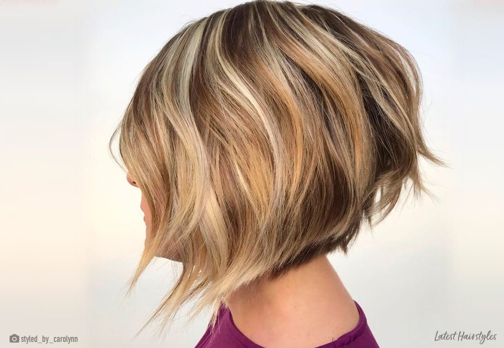 bob style haircuts for thick hair