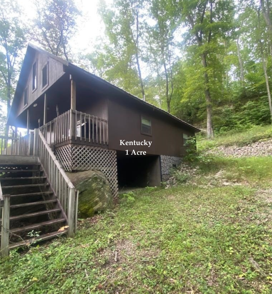 secluded cabins in kentucky for sale