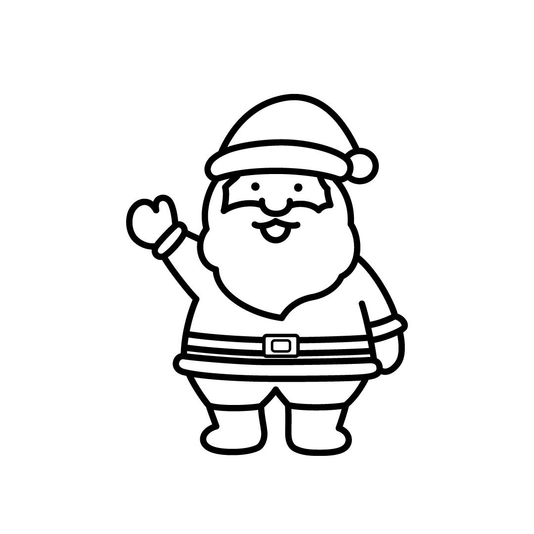 dibujos para colorear online de navidad