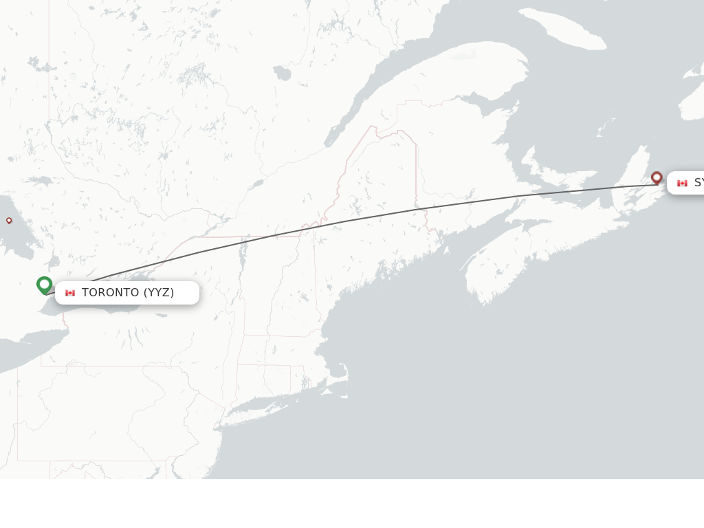 flight times from toronto